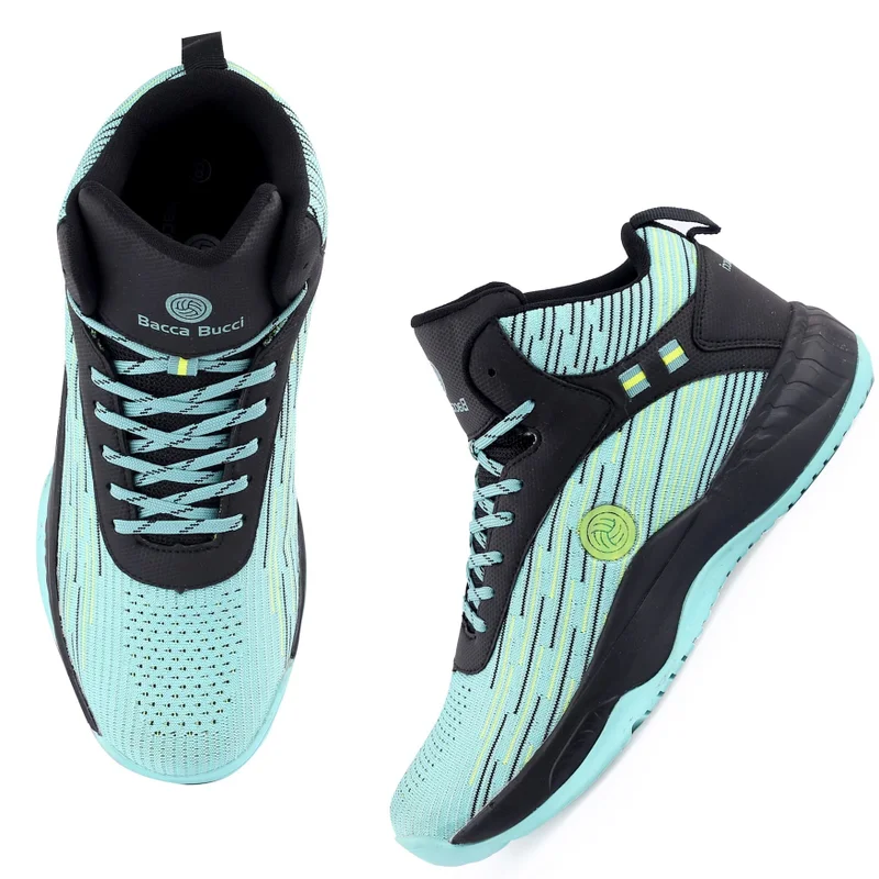 Bacca Bucci Blue Weave X Basketball Shoes for Men | Best Price UAE